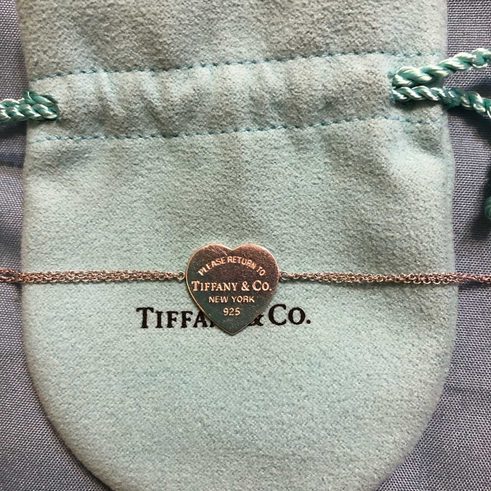 Tiffany & Co double chain bracelet